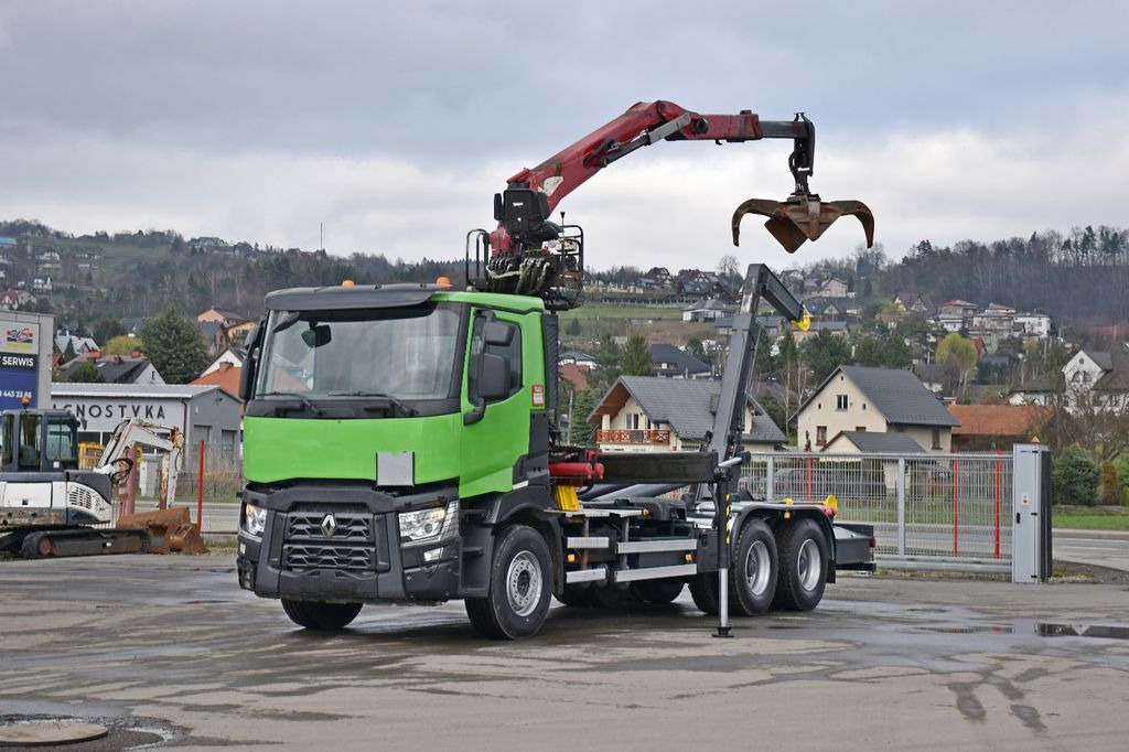 Renault C430* ABROLLKIPPER *LIV 170Z 78 * 6x4 Renault C430* ABROLLKIPPER *LIV 170Z 78 * 6x4 - Hook lift truck, Crane truck: picture 2 Renault C430* ABROLLKIPPER *LIV 170Z 78 * 6x4 Renault C430* ABROLLKIPPER *LIV 170Z 78 * 6x4 - Hook lift truck, Crane truck: picture 2