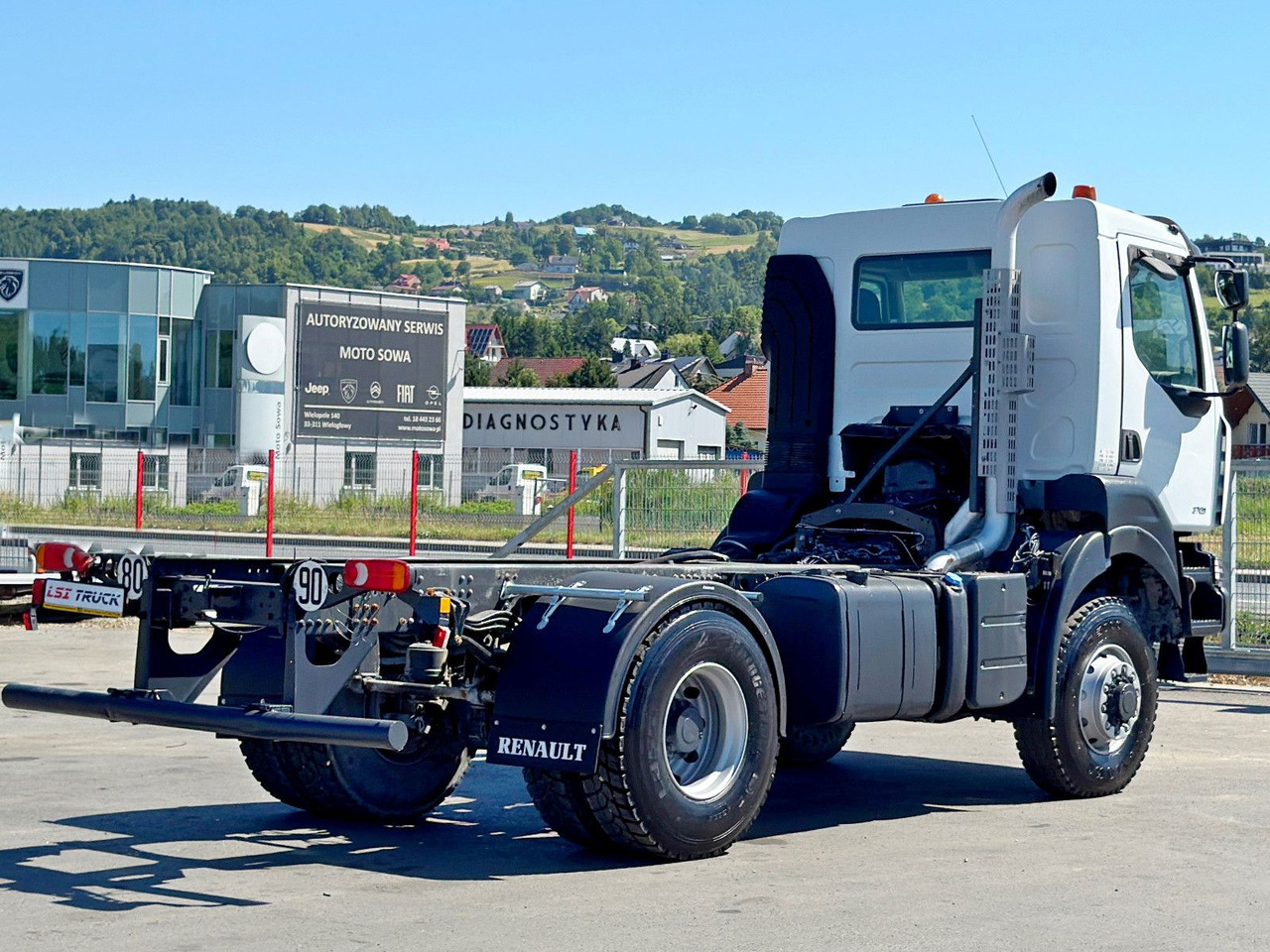 Renault KERAX 370 * FAHRGESTELL 4,55 m / 4x4*TOPZUSTAND - Cab chassis truck: picture 4 Renault KERAX 370 * FAHRGESTELL 4,55 m / 4x4*TOPZUSTAND - Cab chassis truck: picture 4