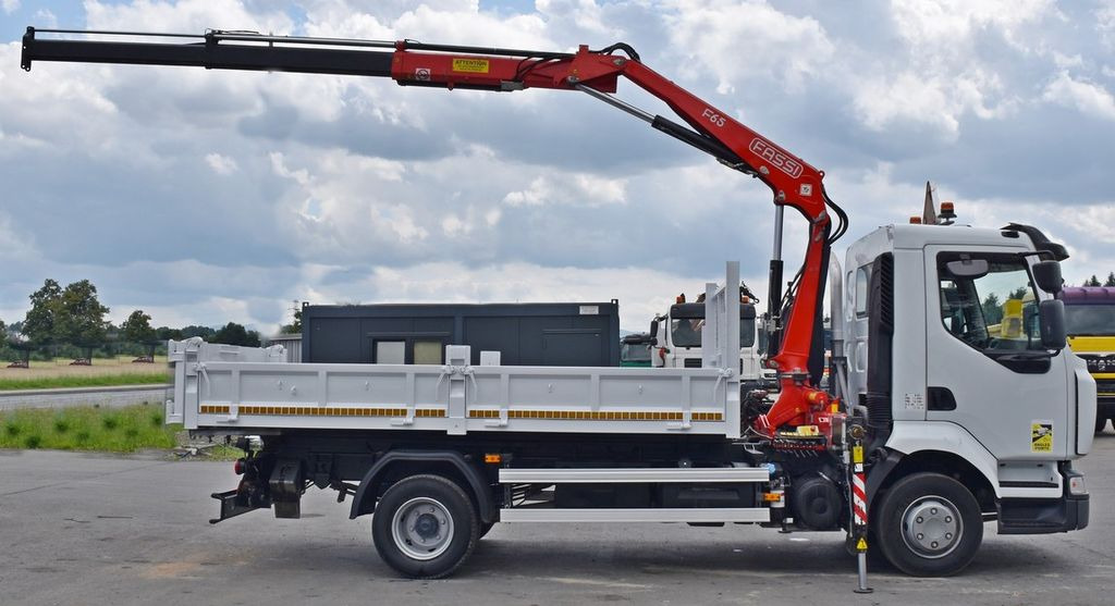 Renault MIDLUM 220 DXI *KIPPER 4,20m *FASSI F65A.22 - Crane truck, Tipper: picture 5 Renault MIDLUM 220 DXI *KIPPER 4,20m *FASSI F65A.22 - Crane truck, Tipper: picture 5