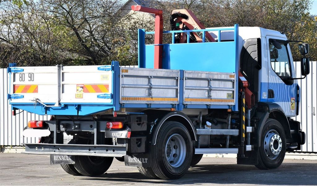 Crane truck, Tipper Renault MIDLUM 270 DXI *TIPPER 3,50m *PK 8501-K/FUNK: picture 6