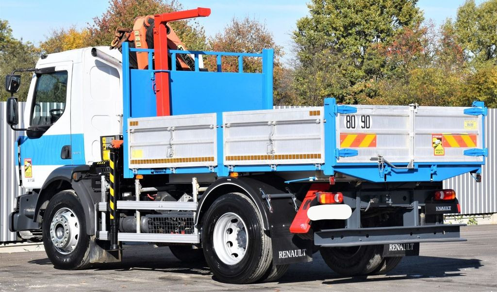 Crane truck, Tipper Renault MIDLUM 270 DXI *TIPPER 3,50m *PK 8501-K/FUNK: picture 7