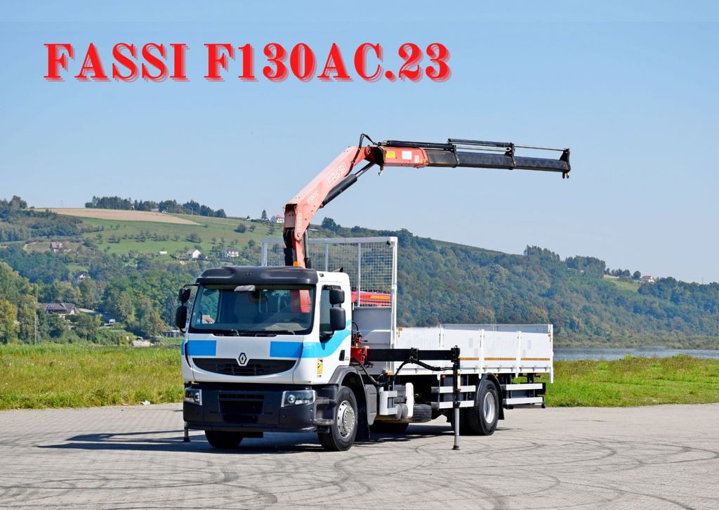 Renault Premium 310 DXI* FASSI F130AC.23+FUNK* TOP - Crane truck, Dropside/ Flatbed truck: picture 1 Renault Premium 310 DXI* FASSI F130AC.23+FUNK* TOP - Crane truck, Dropside/ Flatbed truck: picture 1