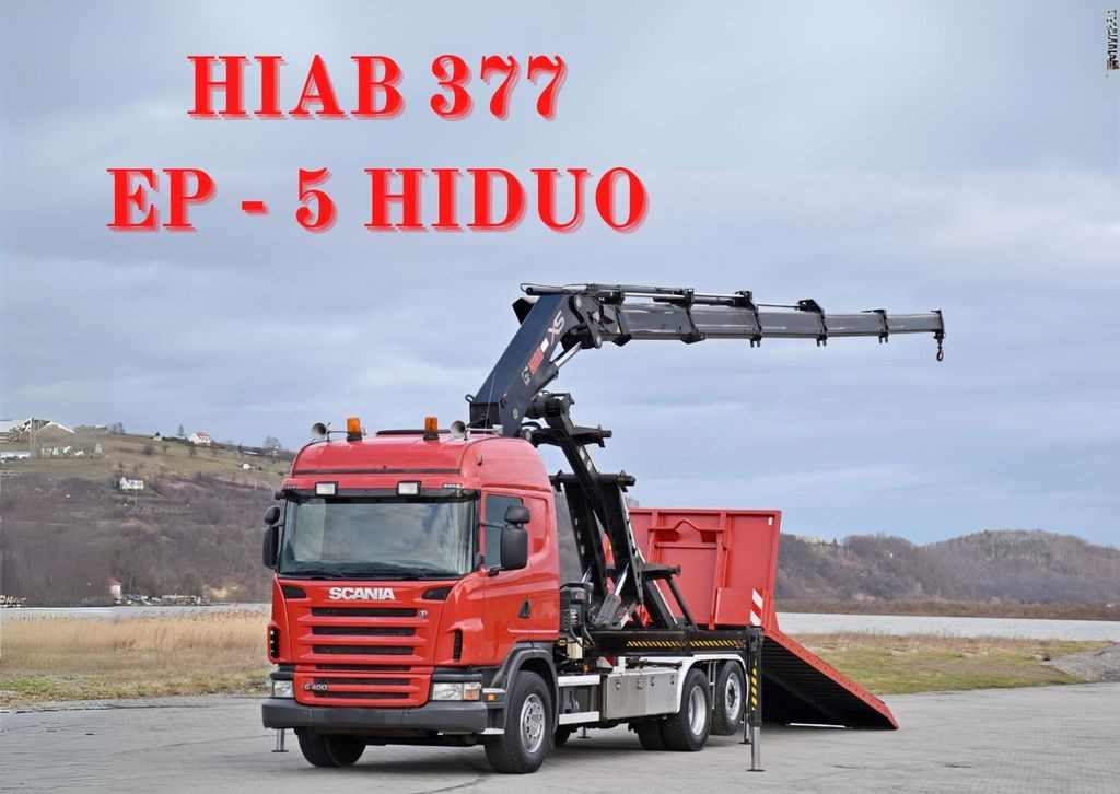 Scania G 400 * Abschleppwagen 6,40m* KRAN + FUNK * TOP - Tow truck: picture 1 Scania G 400 * Abschleppwagen 6,40m* KRAN + FUNK * TOP - Tow truck: picture 1