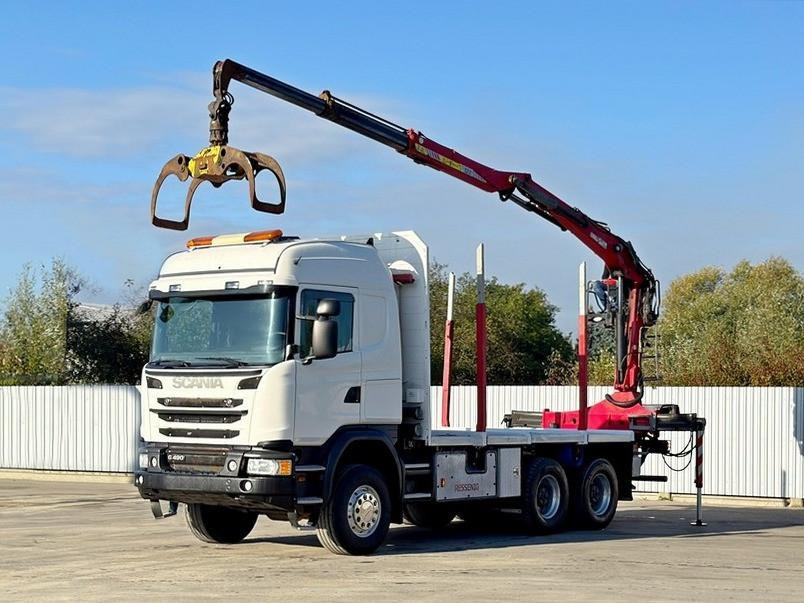 Scania G490* HOLZTRANSPORTER * PENZ 12Z8.70* 6x6 - Timber truck, Crane truck: picture 2 Scania G490* HOLZTRANSPORTER * PENZ 12Z8.70* 6x6 - Timber truck, Crane truck: picture 2