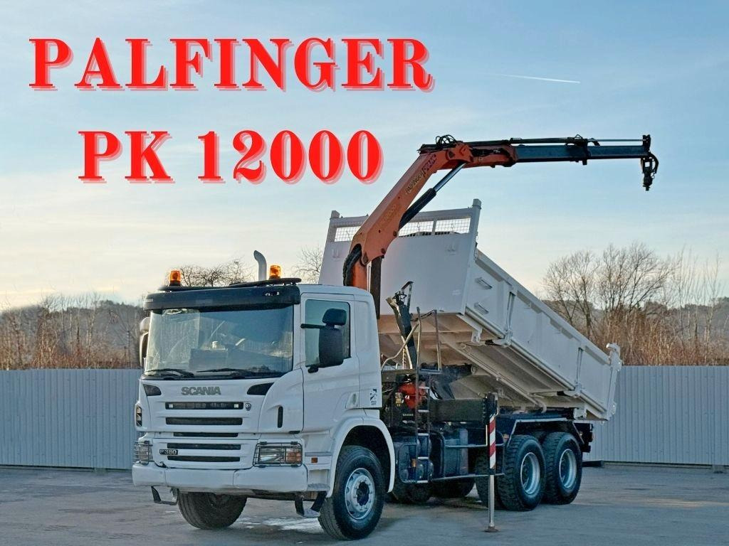 Scania P 380 Kipper 5,10 m * PK 12000 * 6x4 - Tipper, Crane truck: picture 1 Scania P 380 Kipper 5,10 m * PK 12000 * 6x4 - Tipper, Crane truck: picture 1