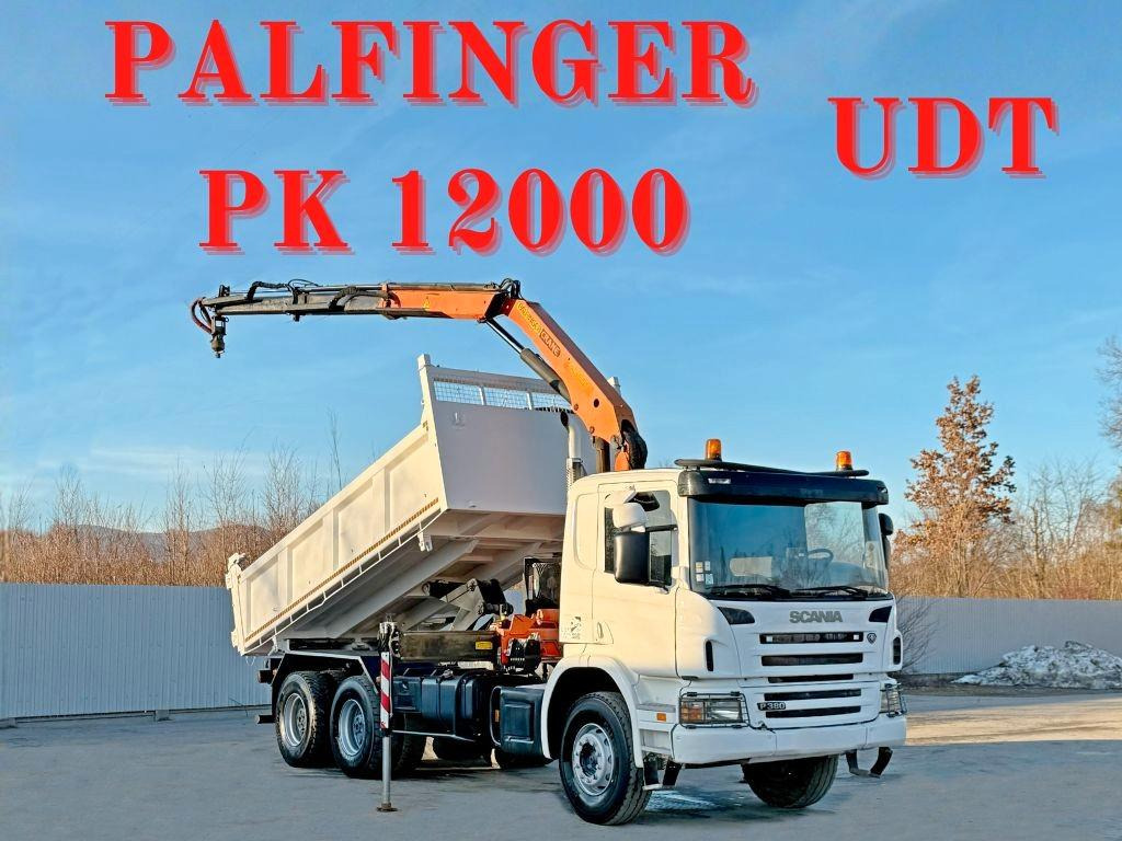 Scania P 380 Kipper 5,10 m * PK 12000 * 6x4 - Crane truck: picture 1 Scania P 380 Kipper 5,10 m * PK 12000 * 6x4 - Crane truck: picture 1