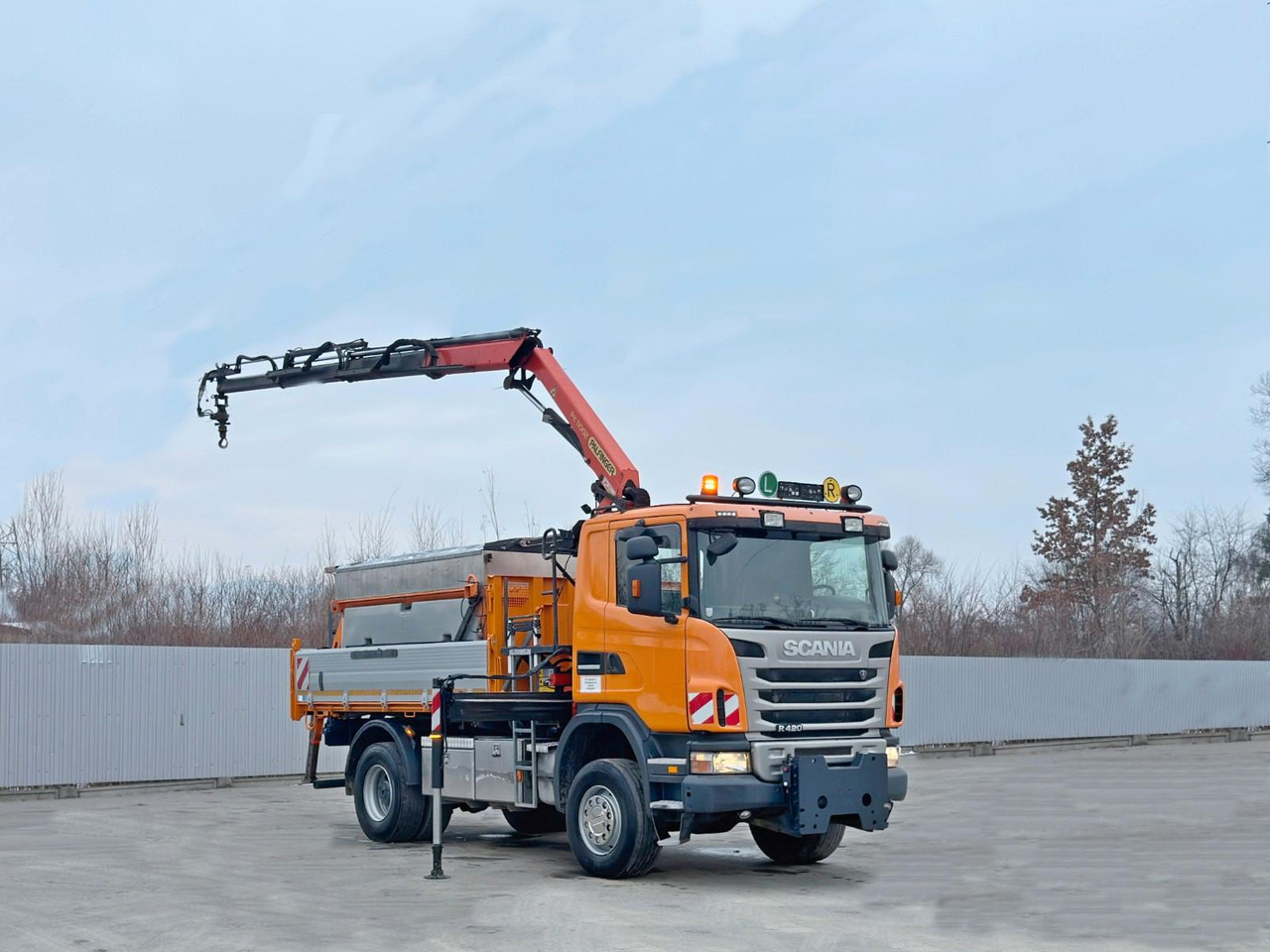 Scania R 420 * PK 11002/FUNK * sandblaste - Crane truck: picture 4 Scania R 420 * PK 11002/FUNK * sandblaste - Crane truck: picture 4