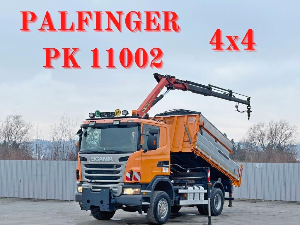 Scania R 420 * PK 11002/FUNK * sandblaste - Crane truck: picture 1 Scania R 420 * PK 11002/FUNK * sandblaste - Crane truck: picture 1