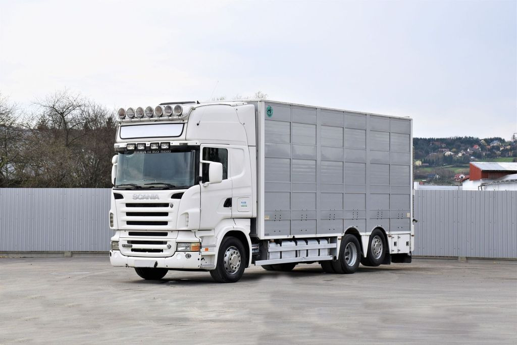 Scania R 500 TIERTRANSPORTWAGEN 7,10m / 4STOCK Scania R 500 TIERTRANSPORTWAGEN 7,10m / 4STOCK - Livestock truck: picture 1 Scania R 500 TIERTRANSPORTWAGEN 7,10m / 4STOCK Scania R 500 TIERTRANSPORTWAGEN 7,10m / 4STOCK - Livestock truck: picture 1