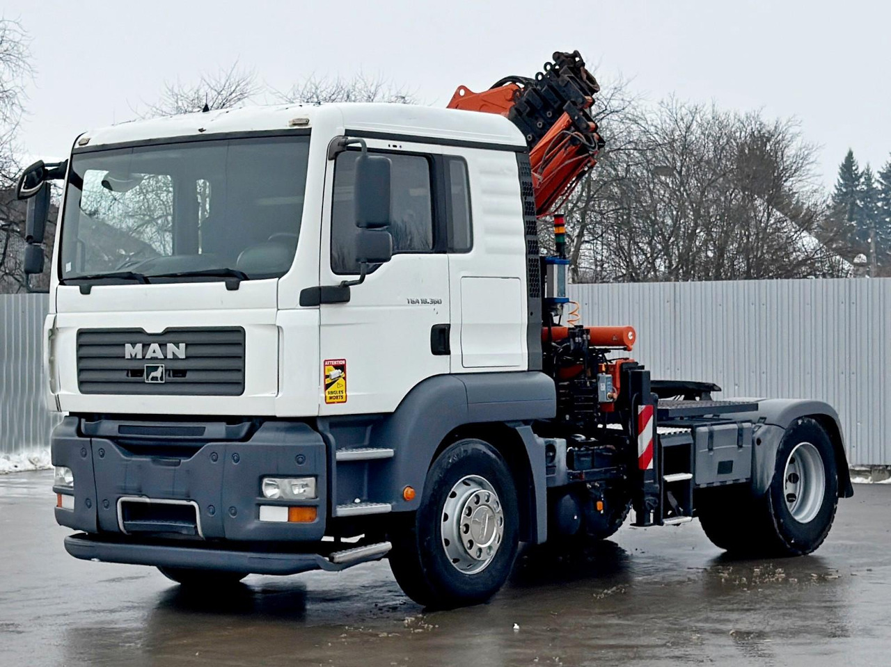 MAN TGA 18.360 * Sattelzugmaschine * TEREX 165.2E - Tractor unit: picture 4 MAN TGA 18.360 * Sattelzugmaschine * TEREX 165.2E - Tractor unit: picture 4