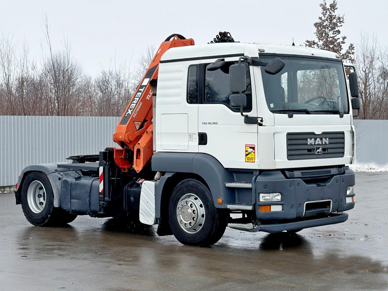 MAN TGA 18.360 * Sattelzugmaschine * TEREX 165.2E - Tractor unit: picture 3 MAN TGA 18.360 * Sattelzugmaschine * TEREX 165.2E - Tractor unit: picture 3