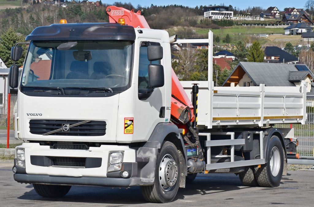 Volvo FL 290 KIPPER 4,90m * FASSI F95A.22 + FUNK * TOP - Crane truck, Tipper: picture 4 Volvo FL 290 KIPPER 4,90m * FASSI F95A.22 + FUNK * TOP - Crane truck, Tipper: picture 4