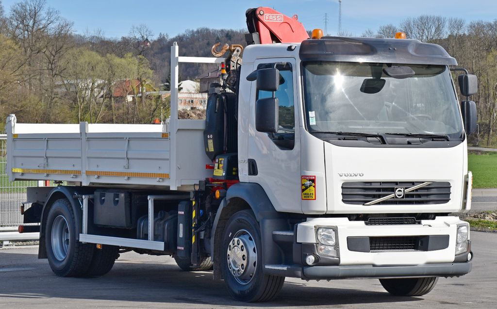 Volvo FL 290 KIPPER 4,90m * FASSI F95A.22 + FUNK * TOP - Crane truck, Tipper: picture 3 Volvo FL 290 KIPPER 4,90m * FASSI F95A.22 + FUNK * TOP - Crane truck, Tipper: picture 3