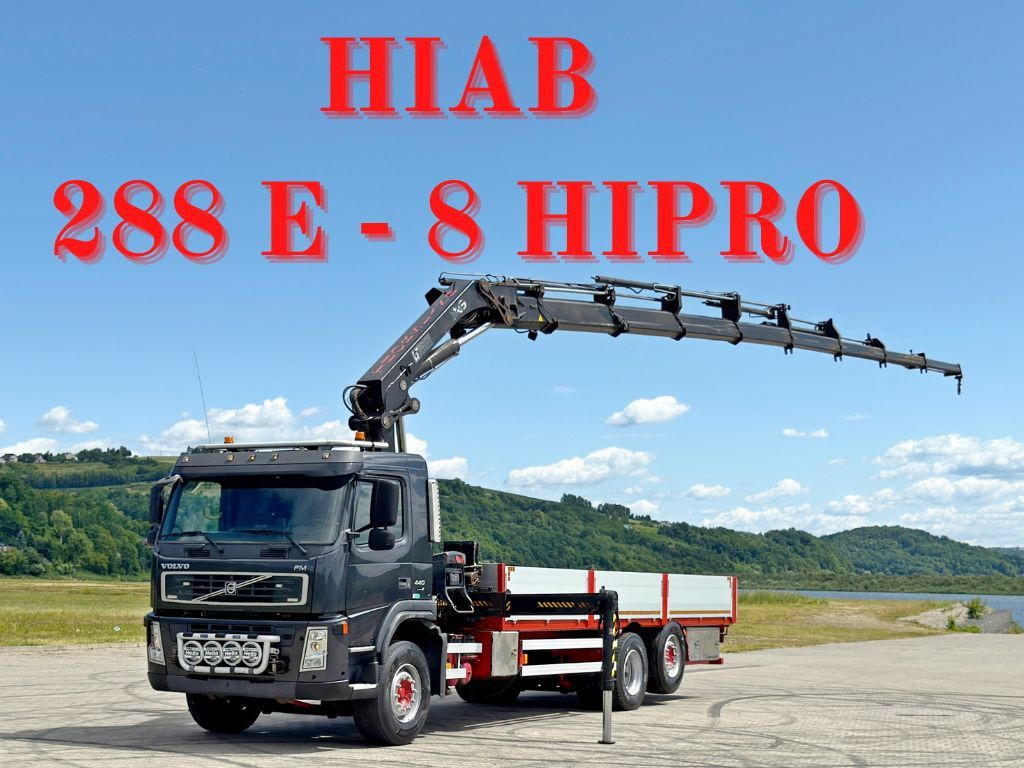 Volvo FM 440 * HIAB 288 E - 8 HIPRO/FUNK * TOPZUSTAND - Crane truck: picture 1 Volvo FM 440 * HIAB 288 E - 8 HIPRO/FUNK * TOPZUSTAND - Crane truck: picture 1