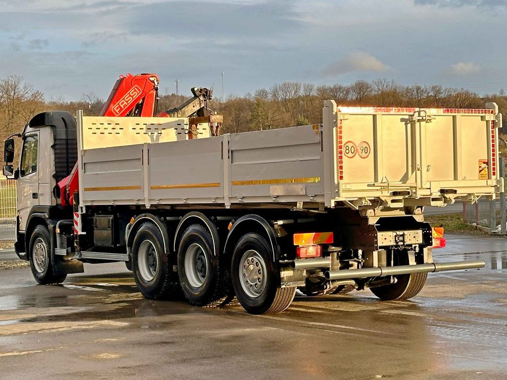 Tipper Volvo FMX 450 Kipper 6,50m*FASSI F215A.0.24 + FUNK*8x4: picture 7
