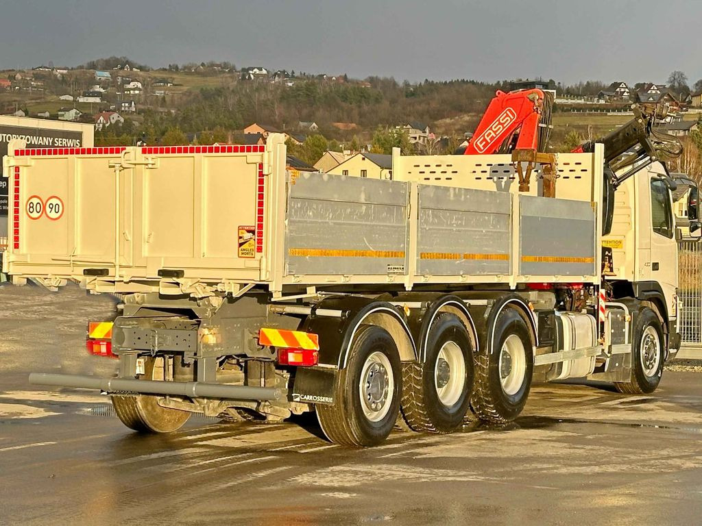 Tipper Volvo FMX 450 Kipper 6,50m*FASSI F215A.0.24 + FUNK*8x4: picture 6