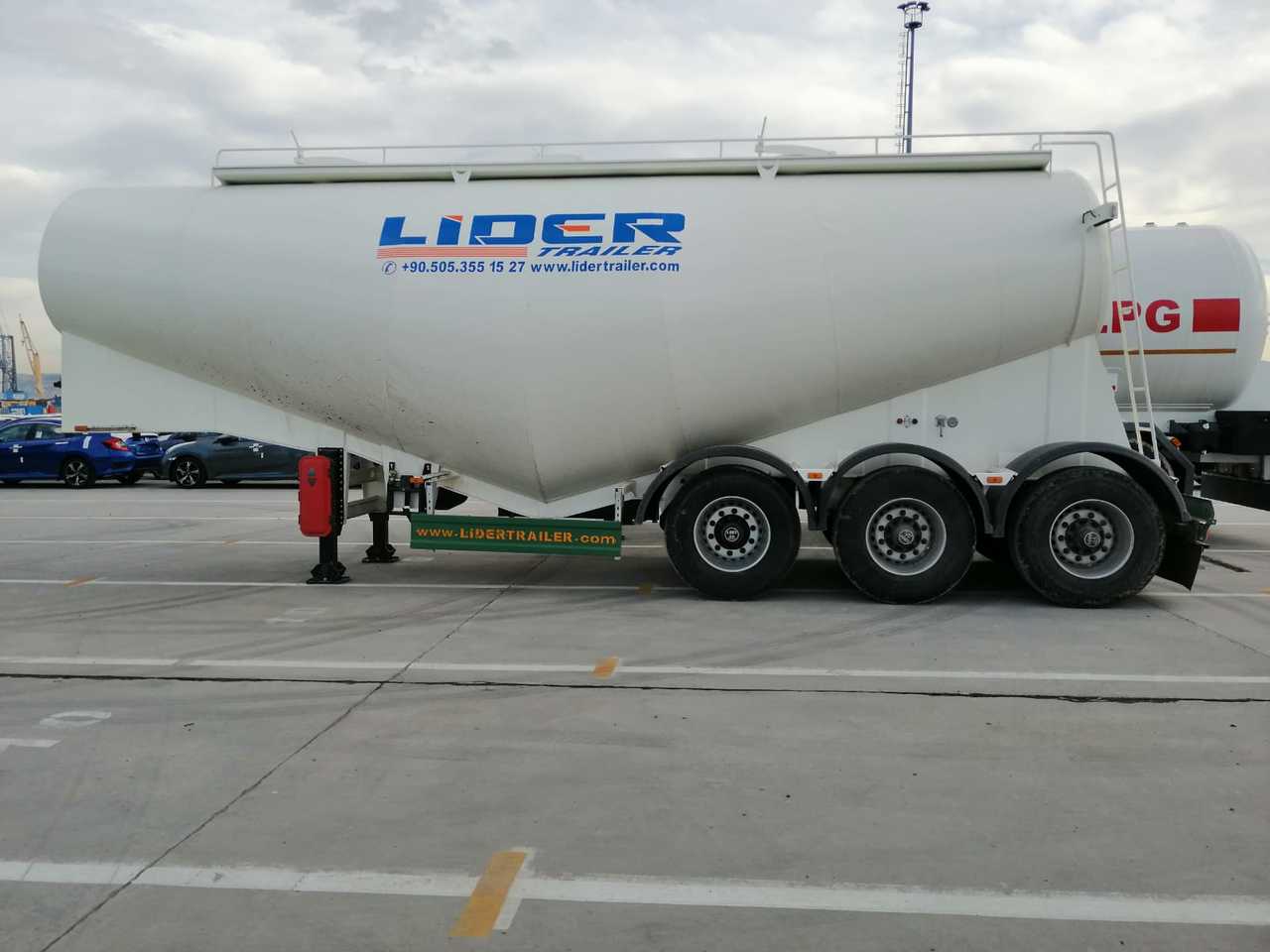 New Tanker semi-trailer for transportation of cement LIDER 2024 MODEL NEW CEMENT TANKER: picture 15
