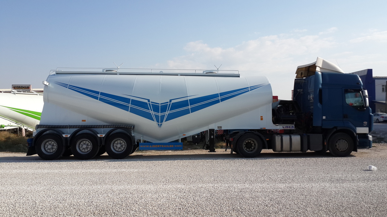 New Tanker semi-trailer for transportation of cement LIDER 2024 MODEL NEW CEMENT TANKER: picture 10