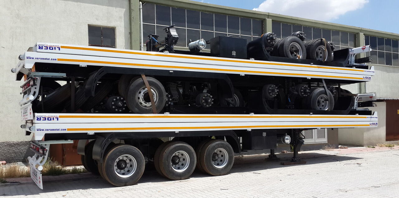 LIDER 2025 MODEL NEW DIRECTLY FROM MANUFACTURER FACTORY AVAILABLE READ - Container transporter/ Swap body semi-trailer: picture 2 LIDER 2025 MODEL NEW DIRECTLY FROM MANUFACTURER FACTORY AVAILABLE READ - Container transporter/ Swap body semi-trailer: picture 2