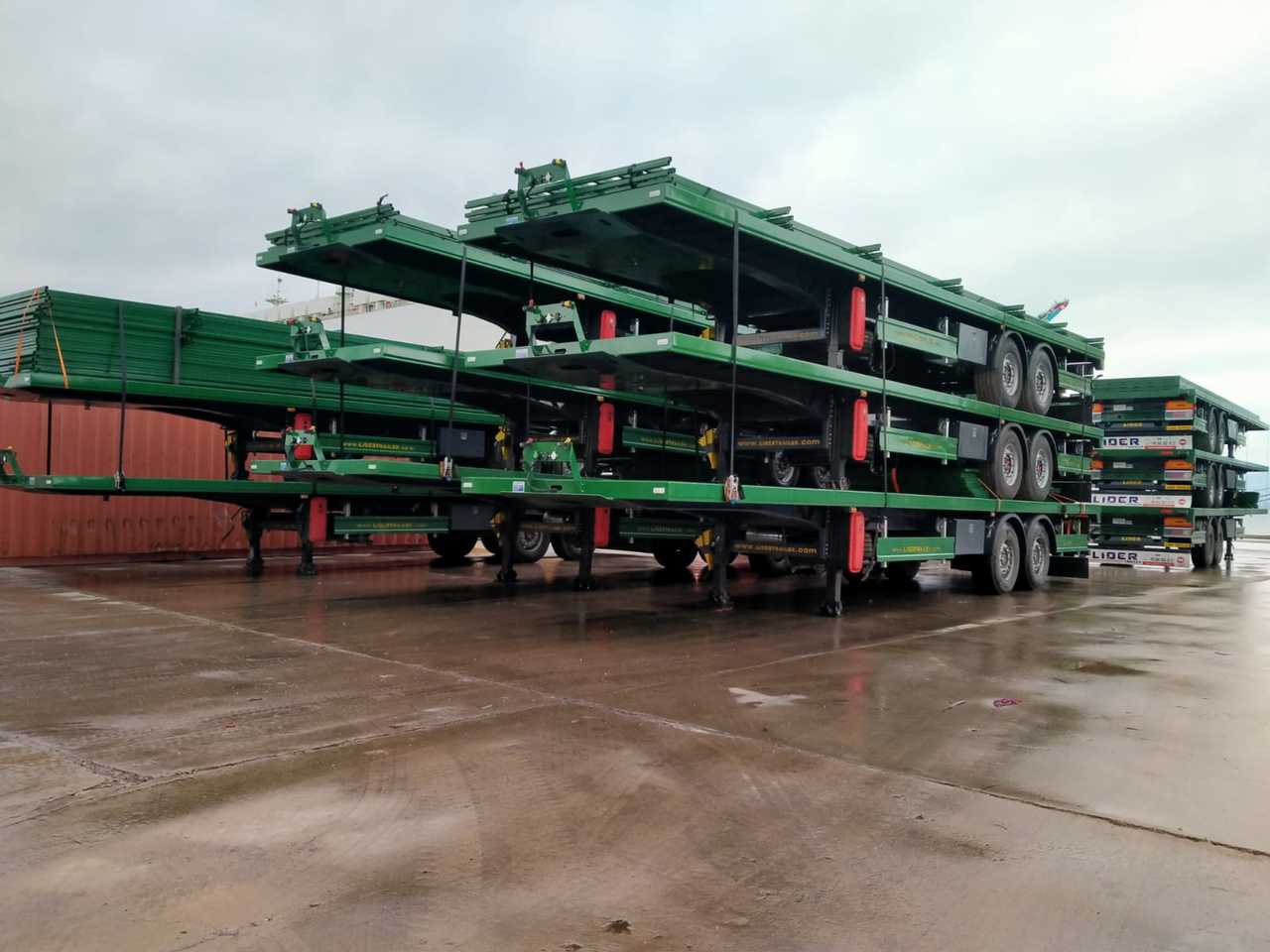 LIDER 2025 MODEL NEW DIRECTLY FROM MANUFACTURER FACTORY AVAILABLE READ - Container transporter/ Swap body semi-trailer: picture 1 LIDER 2025 MODEL NEW DIRECTLY FROM MANUFACTURER FACTORY AVAILABLE READ - Container transporter/ Swap body semi-trailer: picture 1