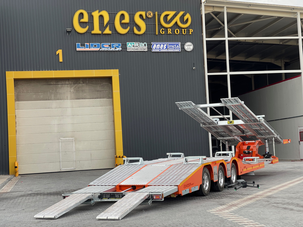 LIDER 2025 NEW Truck and Auto Carrier - Autotransporter semi-trailer: picture 3 LIDER 2025 NEW Truck and Auto Carrier - Autotransporter semi-trailer: picture 3