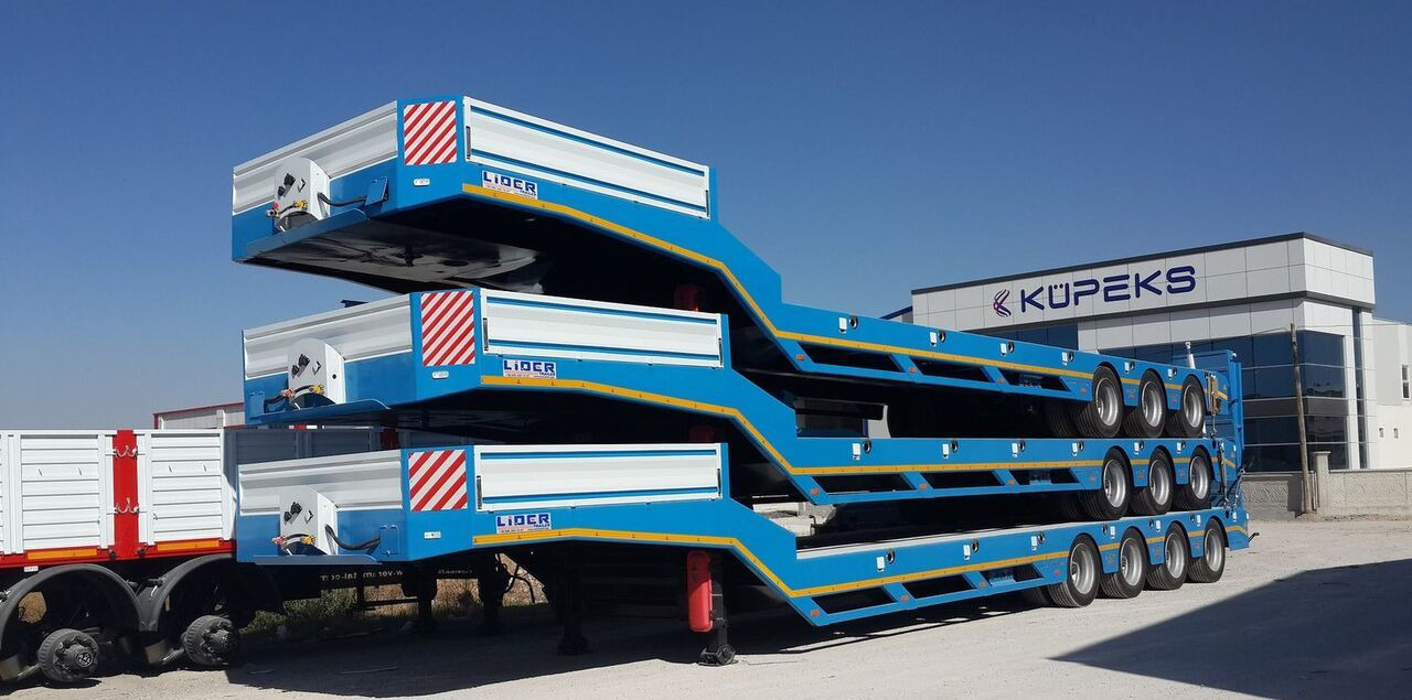 LIDER 2025 NEW from manufacturer READY IN STOCK - Low loader semi-trailer: picture 5 LIDER 2025 NEW from manufacturer READY IN STOCK - Low loader semi-trailer: picture 5