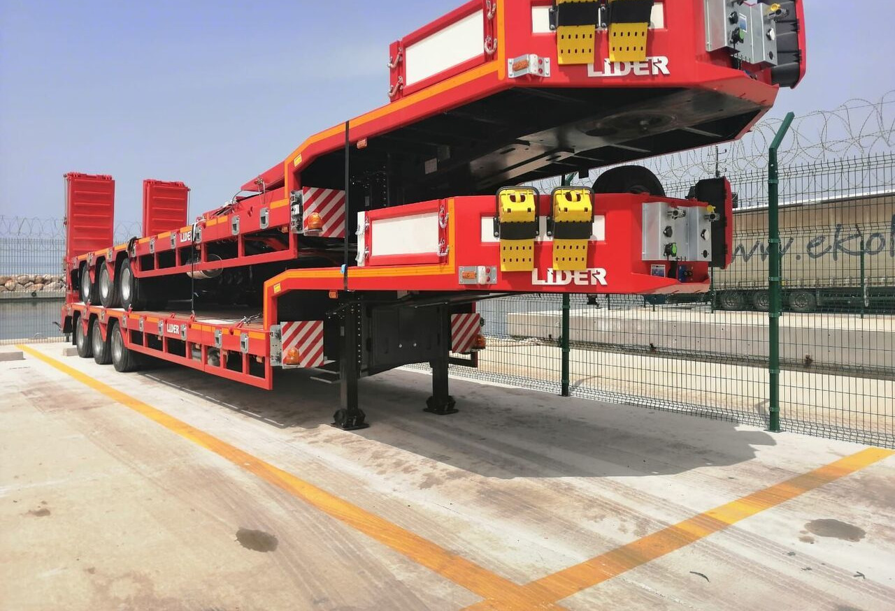 LIDER 2025 NEW from manufacturer READY IN STOCK - Low loader semi-trailer: picture 2 LIDER 2025 NEW from manufacturer READY IN STOCK - Low loader semi-trailer: picture 2