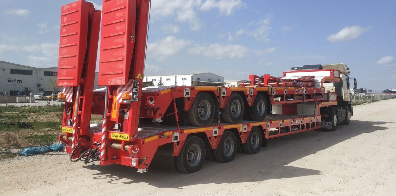 LIDER 2025 NEW from manufacturer READY IN STOCK - Low loader semi-trailer: picture 4 LIDER 2025 NEW from manufacturer READY IN STOCK - Low loader semi-trailer: picture 4