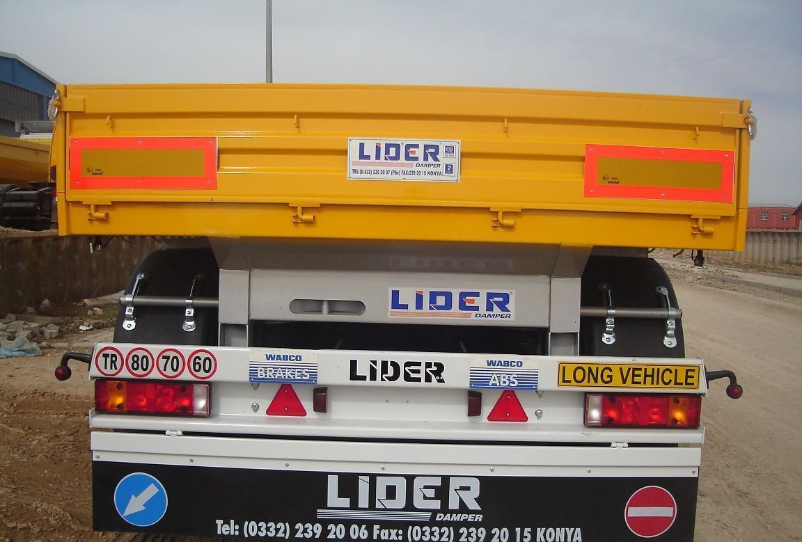 New Dropside/ Flatbed trailer LIDER 2025 YEAR NEW TRAILER FOR SALE (MANUFACTURER COMPANY): picture 6