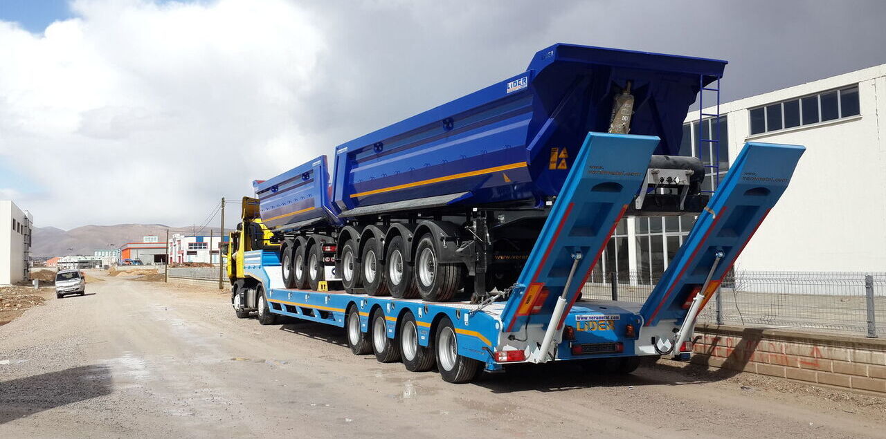 LIDER 2025 model new directly from manufacturer company available stock - Low loader semi-trailer: picture 3 LIDER 2025 model new directly from manufacturer company available stock - Low loader semi-trailer: picture 3