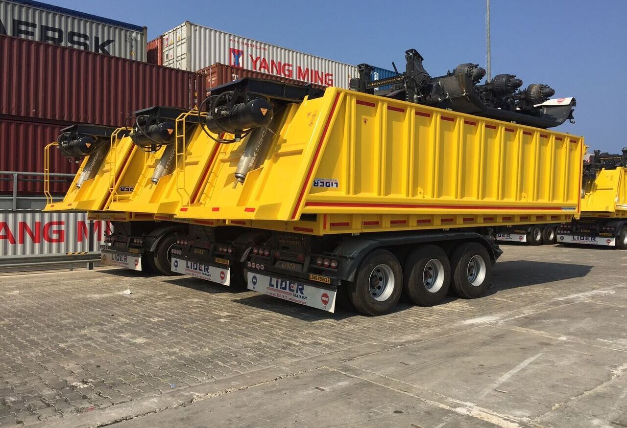 New Tipper semi-trailer LIDER 2025 new dumper from manufacturer company LIDER TRAILER: picture 10