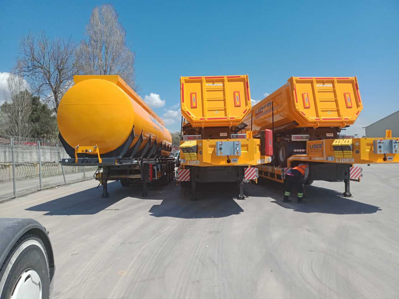 New Low loader semi-trailer LIDER TRAILER  -ENES GROUP NEW remorque surbaissée 2024 YEAR (MANUFACTURER COMPANY): picture 7