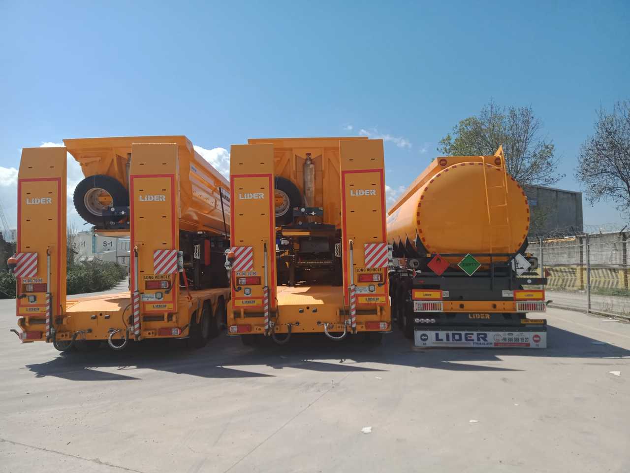 New Low loader semi-trailer LIDER TRAILER  -ENES GROUP NEW remorque surbaissée 2024 YEAR (MANUFACTURER COMPANY): picture 16