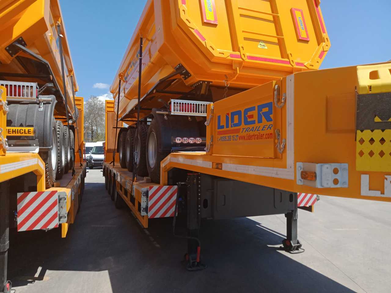 New Low loader semi-trailer LIDER TRAILER  -ENES GROUP NEW remorque surbaissée 2024 YEAR (MANUFACTURER COMPANY): picture 17