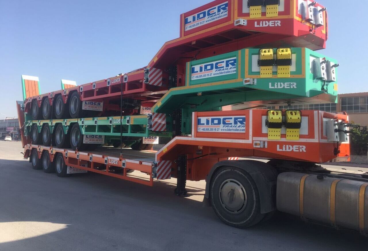 LIDER TRAILER -ENES GROUP NEW remorque surbaissée 2024 YEAR (MANUFACTURER COMPANY) - Low loader semi-trailer: picture 1 LIDER TRAILER -ENES GROUP NEW remorque surbaissée 2024 YEAR (MANUFACTURER COMPANY) - Low loader semi-trailer: picture 1