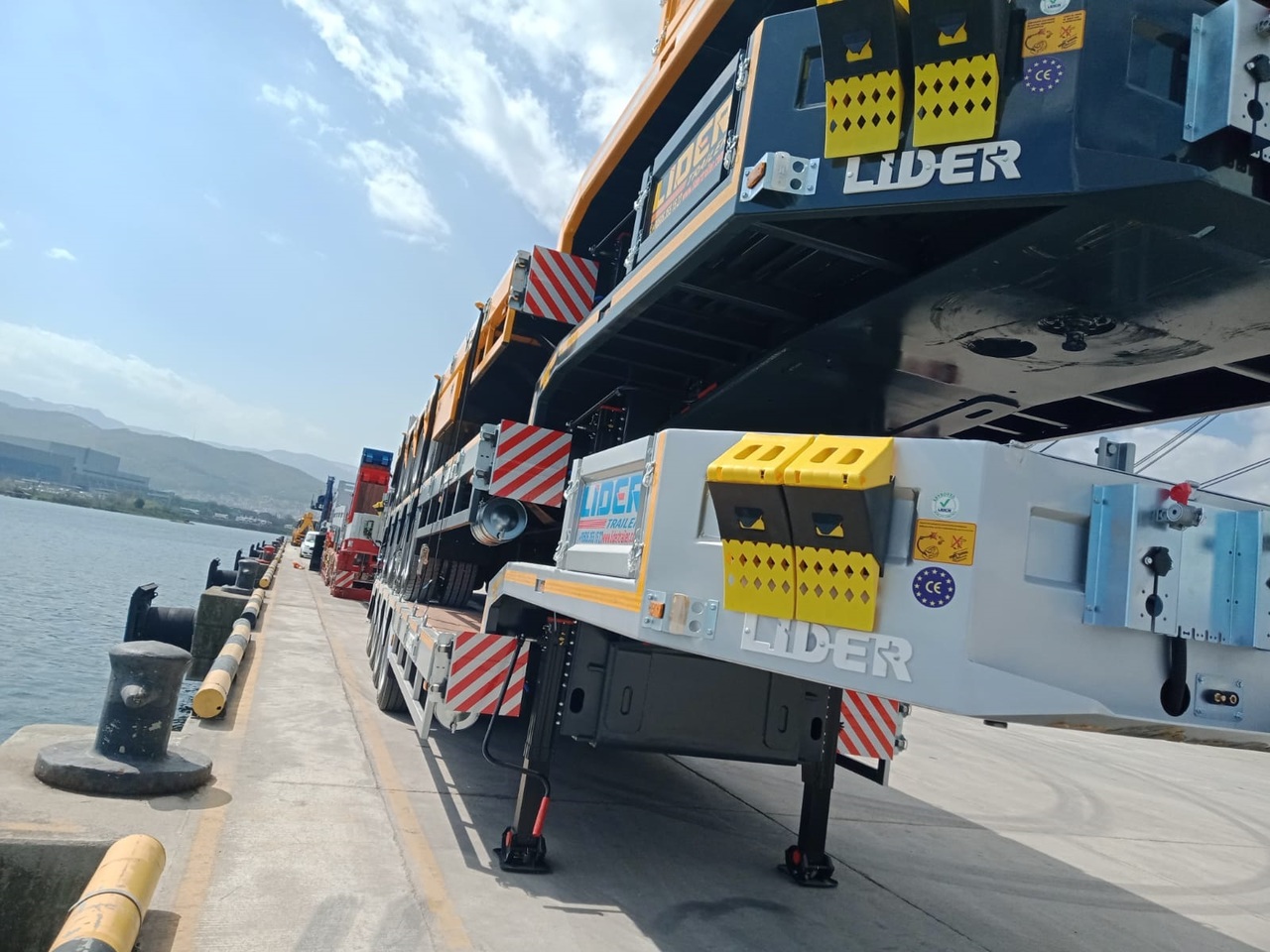 New Low loader semi-trailer LIDER TRAILER  -ENES GROUP NEW remorque surbaissée 2024 YEAR (MANUFACTURER COMPANY): picture 6