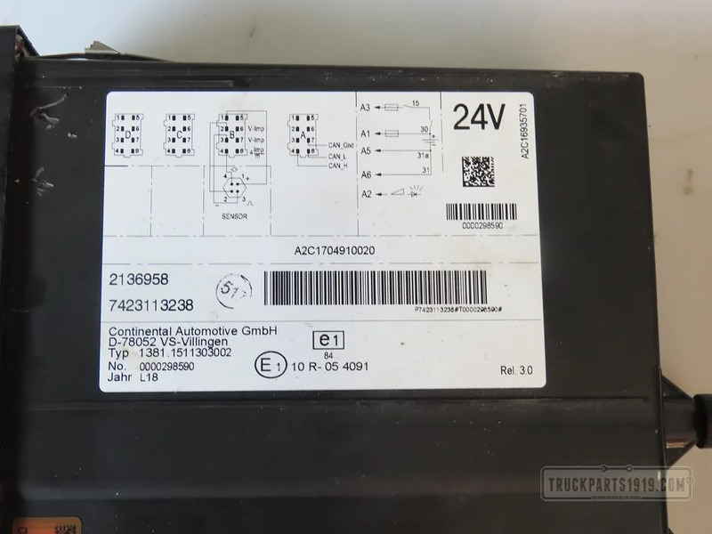 DAF Electrical System Tachograaf Rel. 3.0 DAF - Tachograph for Truck: picture 2 DAF Electrical System Tachograaf Rel. 3.0 DAF - Tachograph for Truck: picture 2