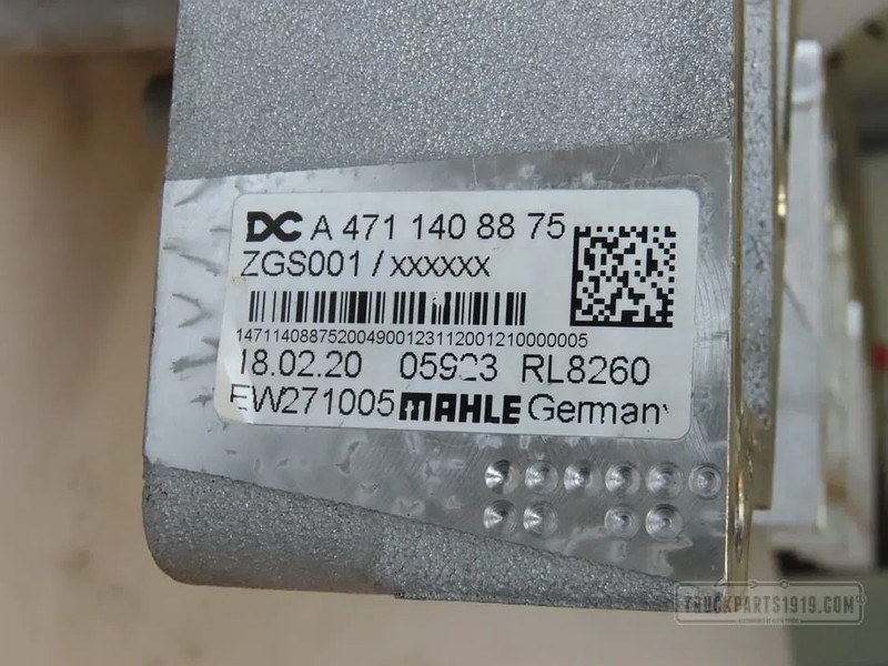 Mercedes-Benz A4711408875 EGR Koeler MB OM471 - Muffler/ Exhaust system for Truck: picture 3 Mercedes-Benz A4711408875 EGR Koeler MB OM471 - Muffler/ Exhaust system for Truck: picture 3