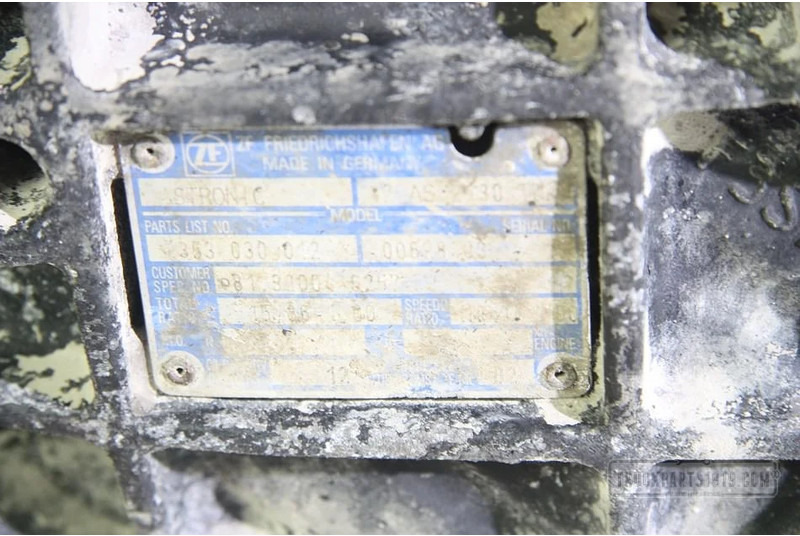 ZF 81.32004-6257 12AS2130Td versn. bak - Gearbox for Truck: picture 2 ZF 81.32004-6257 12AS2130Td versn. bak - Gearbox for Truck: picture 2