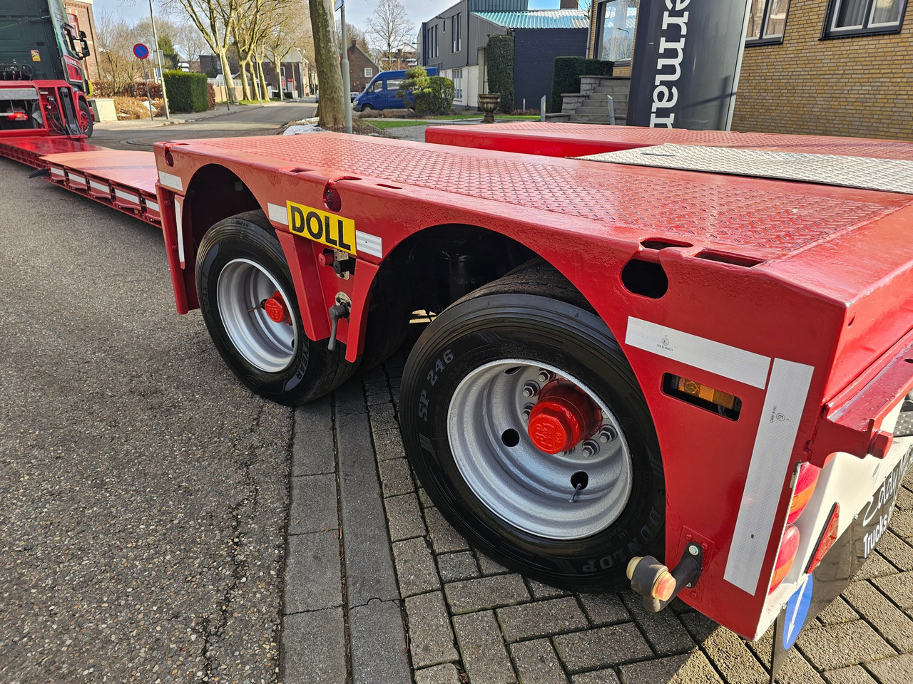 Low loader semi-trailer Doll T2H S3 Excavator Lowloader: picture 15 Low loader semi-trailer Doll T2H S3 Excavator Lowloader: picture 15