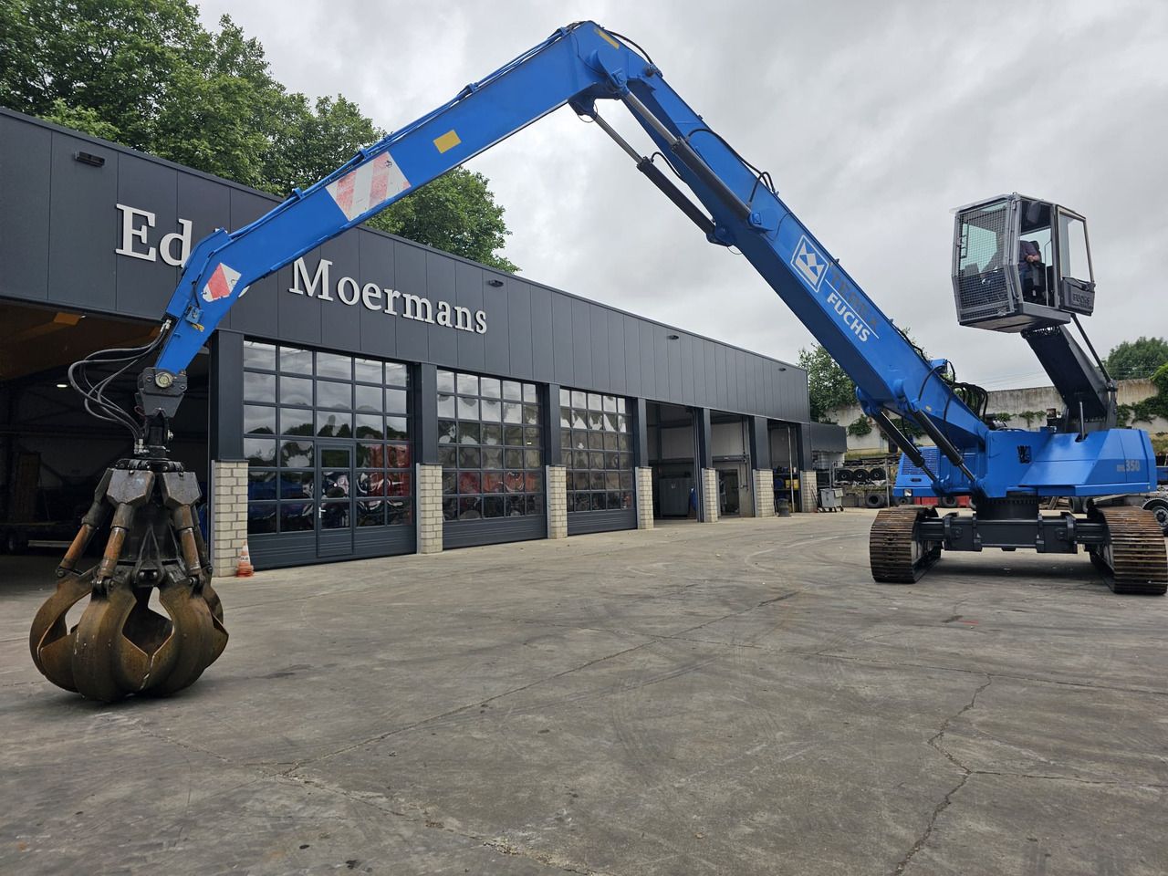 Fuchs RHL 350 Materialhandler With Adjustable Tracks - Waste/ Industry handler: picture 3 Fuchs RHL 350 Materialhandler With Adjustable Tracks - Waste/ Industry handler: picture 3
