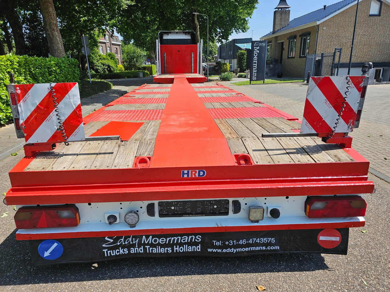 Dropside/ Flatbed semi-trailer HRD SPTM4N Mega Telesopic: picture 16