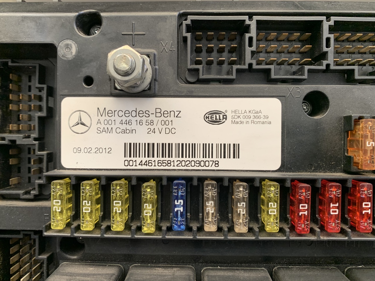 Electrical system for Truck ELECTRONIC CONTROL UNITS ACTROS MP4: picture 7 Electrical system for Truck ELECTRONIC CONTROL UNITS ACTROS MP4: picture 7