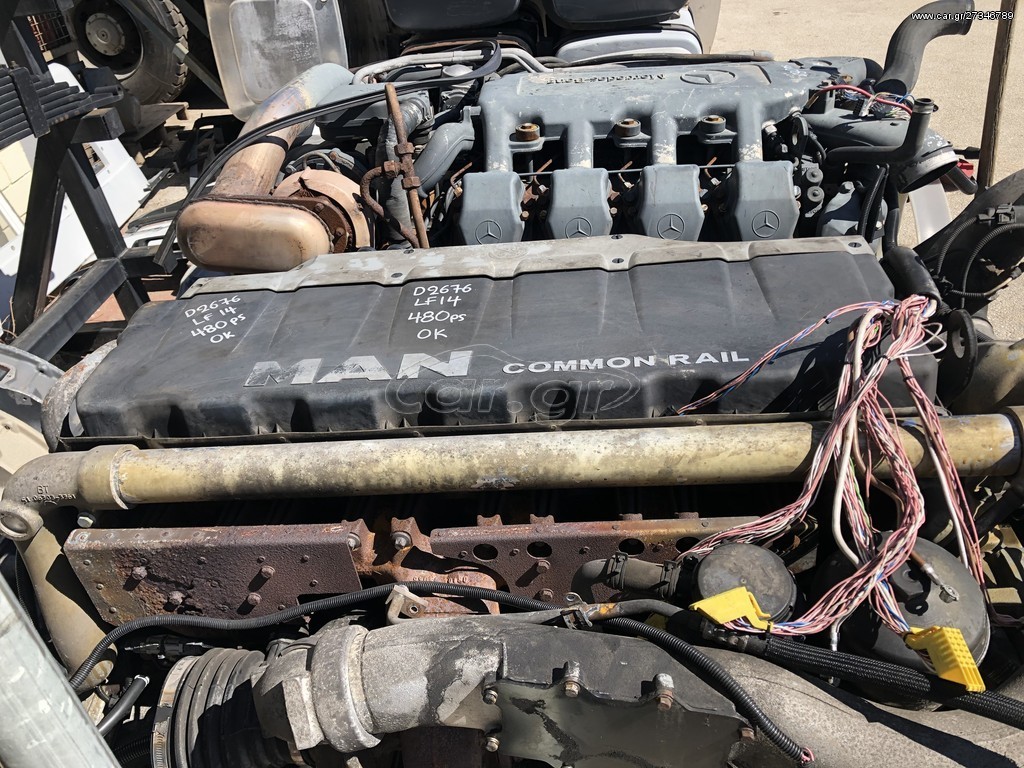 MAN TGA D2676 LF14 480PS EURO 5 - Engine for Truck: picture 1 MAN TGA D2676 LF14 480PS EURO 5 - Engine for Truck: picture 1