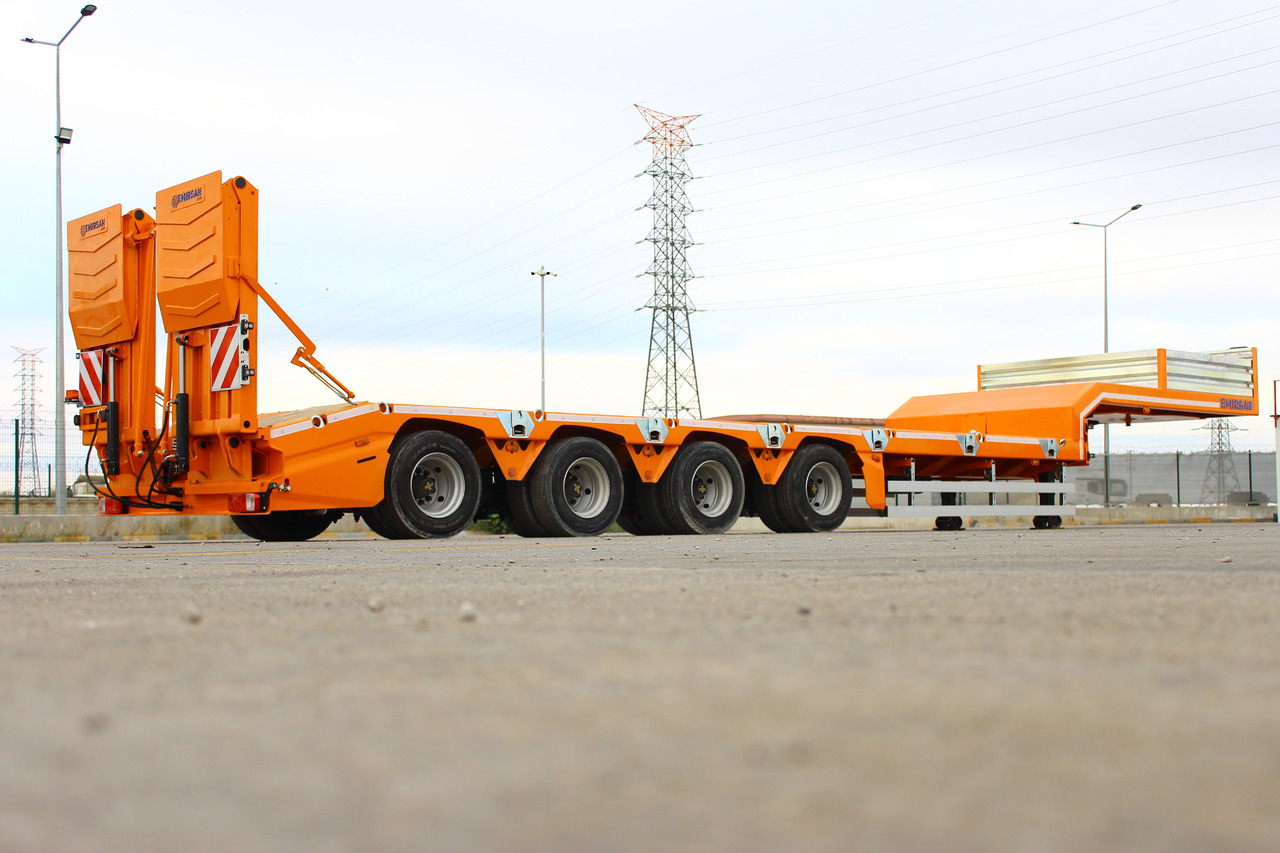 EMIRSAN 4 AXLE LOWBED SEMI TRAILER - Low loader semi-trailer: picture 5 EMIRSAN 4 AXLE LOWBED SEMI TRAILER - Low loader semi-trailer: picture 5
