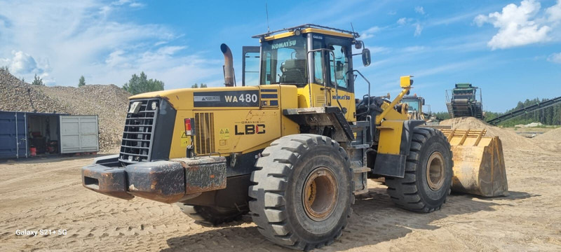 Komatsu WA480-5 - Wheel loader: picture 4 Komatsu WA480-5 - Wheel loader: picture 4