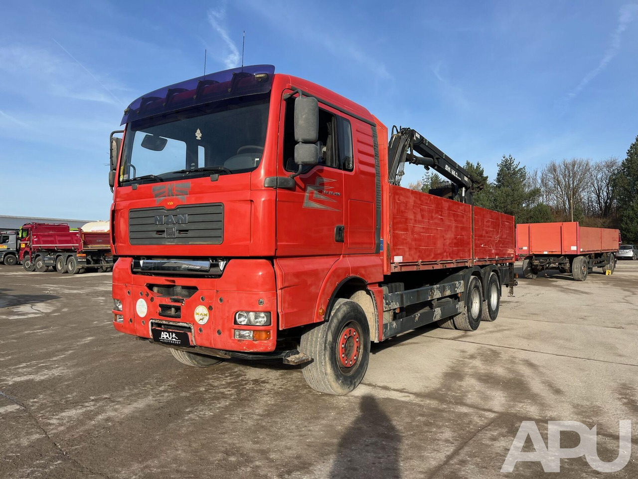MAN TGA 26.480 - Dropside/ Flatbed truck, Crane truck: picture 1 MAN TGA 26.480 - Dropside/ Flatbed truck, Crane truck: picture 1
