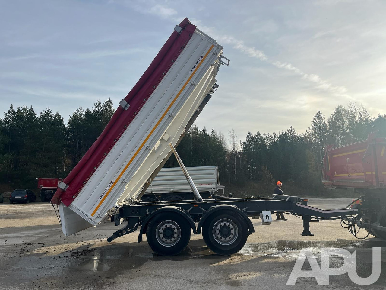 Tipper trailer PRZYCZEPA SCHWARZMÜLLER: picture 19