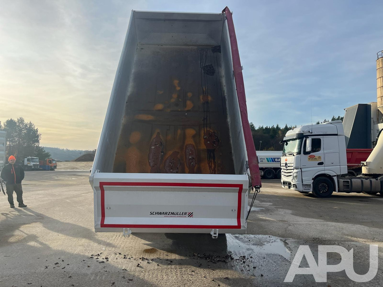 Tipper trailer PRZYCZEPA SCHWARZMÜLLER: picture 16