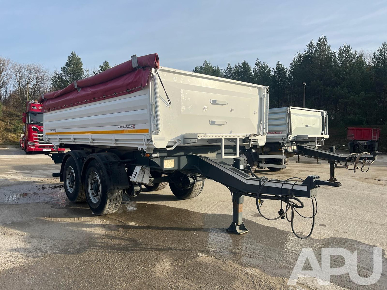 Tipper trailer PRZYCZEPA SCHWARZMÜLLER: picture 13